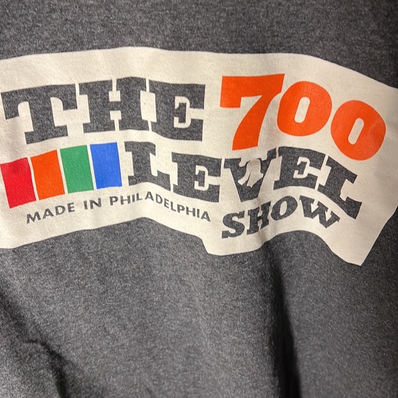 Jerzees Mens SS 700 Level Show Made in Philadelphia Tee Color Gray Size Medium - Picture 3 of 4